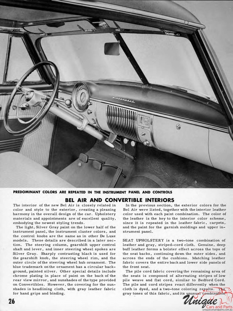 1950 Chevrolet Engineering Features Brochure Page 18